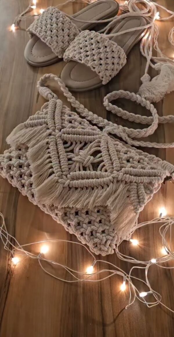 Bolsa Boho Macramé Solana
